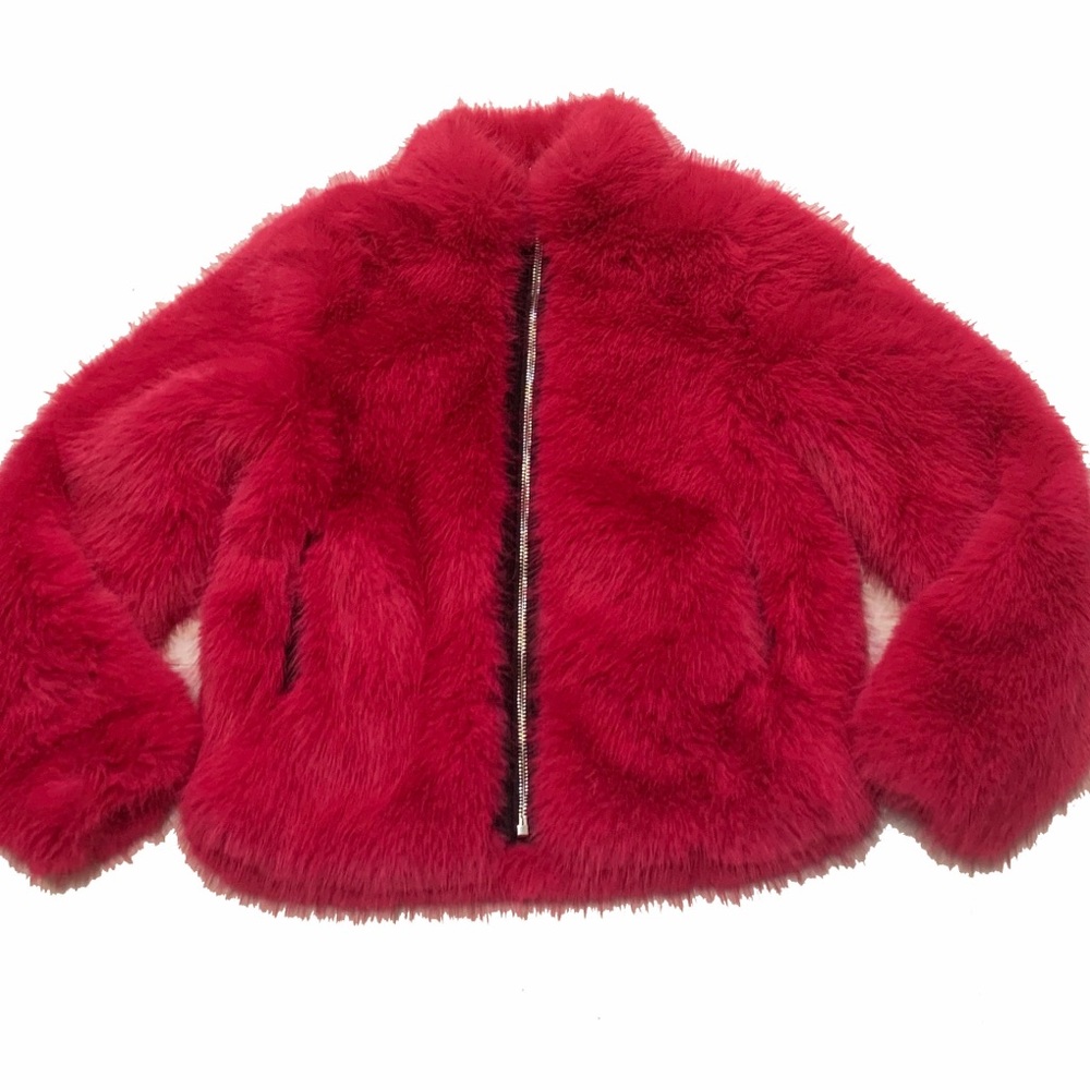 M / MIA New York Kids' Faux Fur Jacket